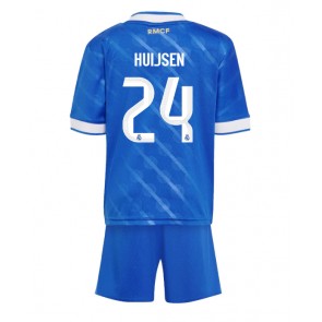 Real Madrid Dean Huijsen #24 Tredjetrøje Børn 2025-26 Kortærmet (+ Korte bukser)